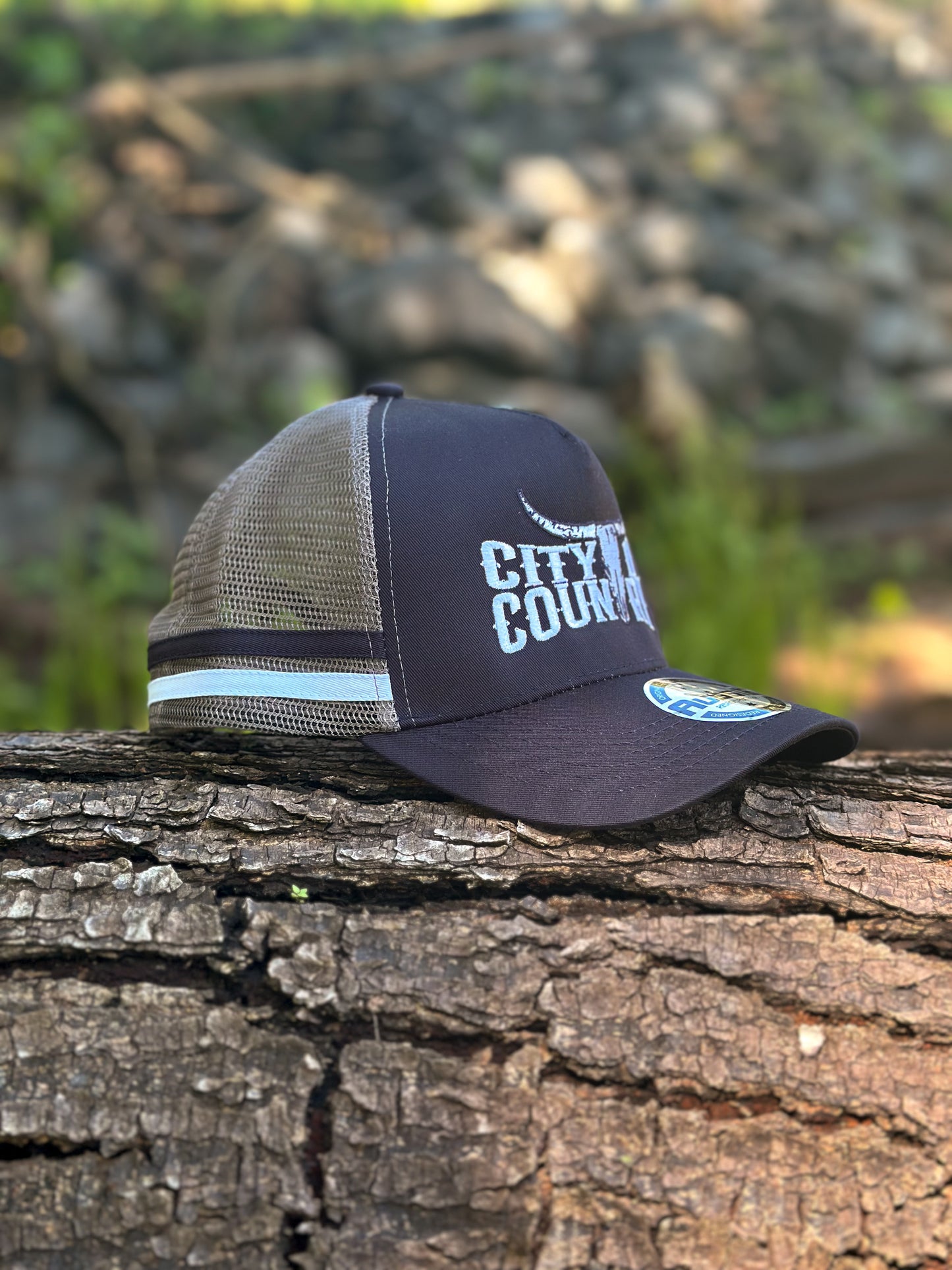 City N Country Cap - Navy/Grey