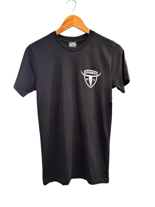 City N Country - CNC - Shirt - Mens - Shield T Shirt - Black