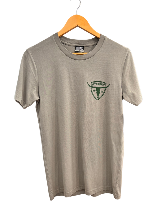 City N Country - CNC - Shirt - Mens - Shield T Shirt - Granite