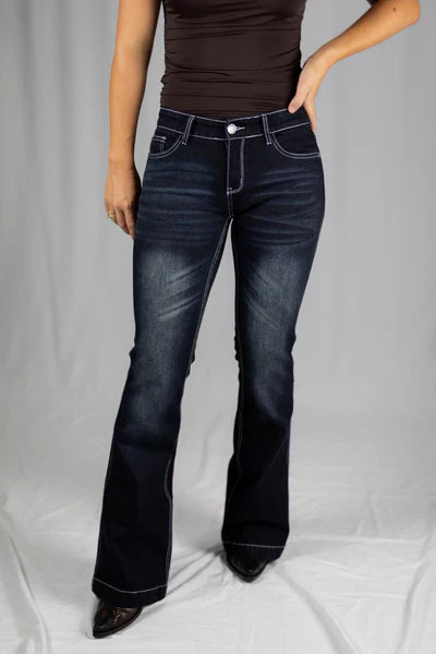 CC Western - Denim - Womens - JoJo Jean - Dark Wash