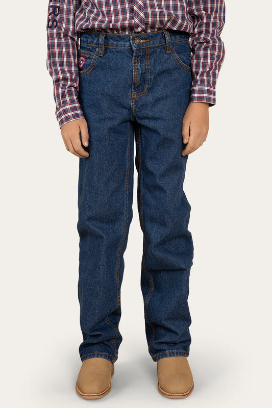 Ringers Western - Denim - Kids - Southwest Relaxed Fit Jean - Mid Wash Blue