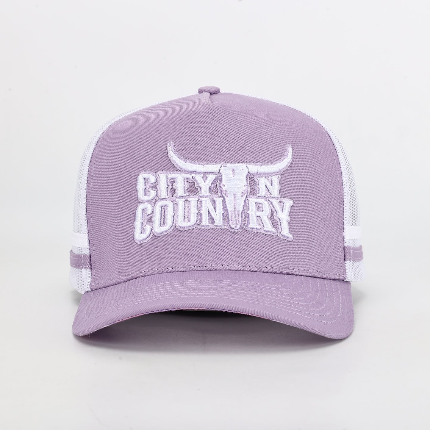 City N Country - CNC - Cap - 3D Classic - Lavender and White