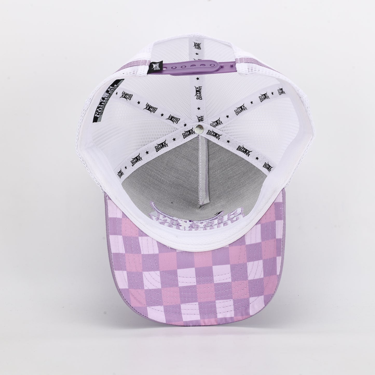 City N Country - CNC - Cap - 3D Classic - Lavender and White