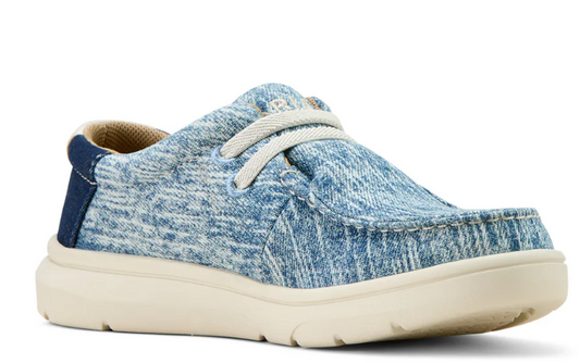Ariat - Footwear - Kids - Hilo - Washed Denim and Dark Denim