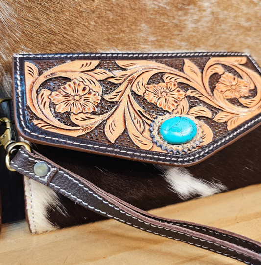 Bushfire Road - Wallet - The Calamity Cowhide