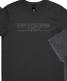 City N Country - CNC - Shirt - Womens - Emb T Shirt - Coal
