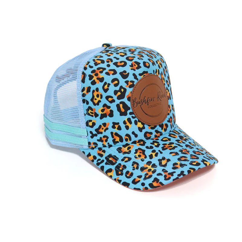 BR - BLUE LEPOARD TRUCKER