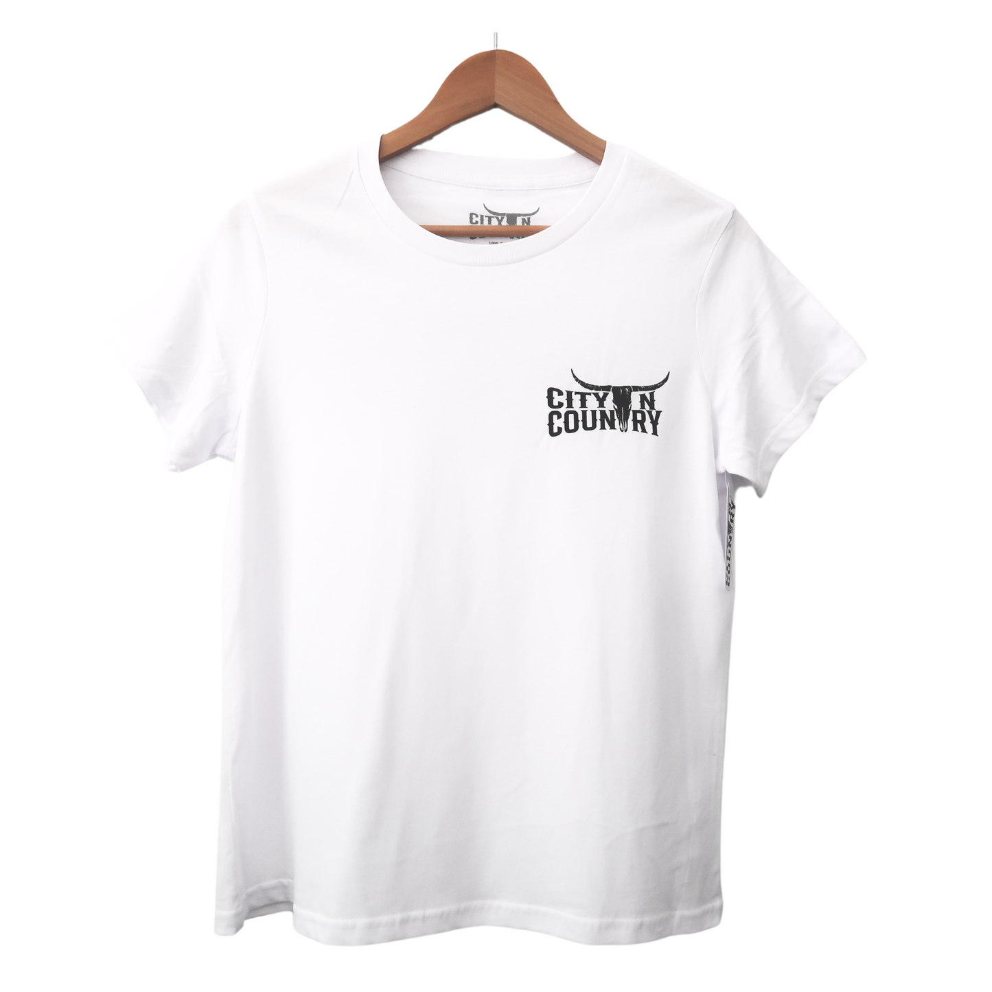 CITY N COUNTRY - WOMEN'S TEE - WHITE