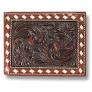 Ariat - Wallet - Bi Fold Engraved Wallet - Leather