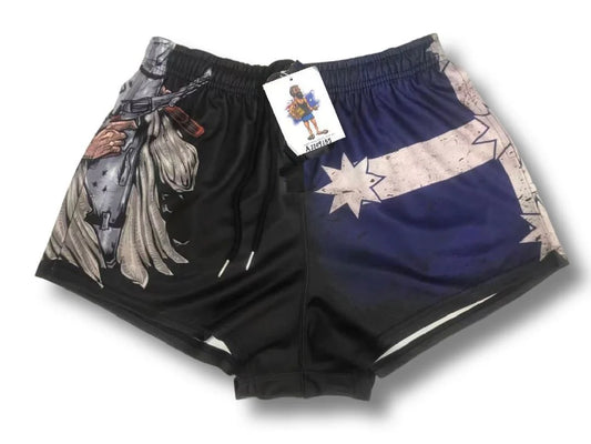 AFS KIDS - Ned Kelly Footy Shorts (WITH POCKETS)