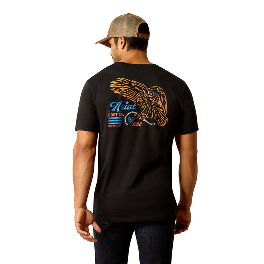 ARIAT - MEN'S EAGLE FREEDOM TEE - BLACK - City N Country