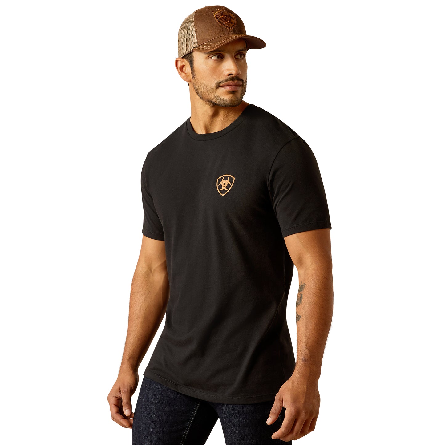 ARIAT - MEN'S EAGLE FREEDOM TEE - BLACK