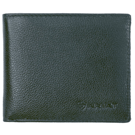 Ariat - Wallet - Bi Fold Logo Black Wallet - Leather