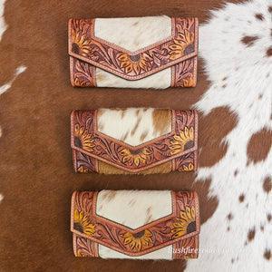 Bushfire Road - SUNFLOWER FIELDS WALLET - TAN - City N Country