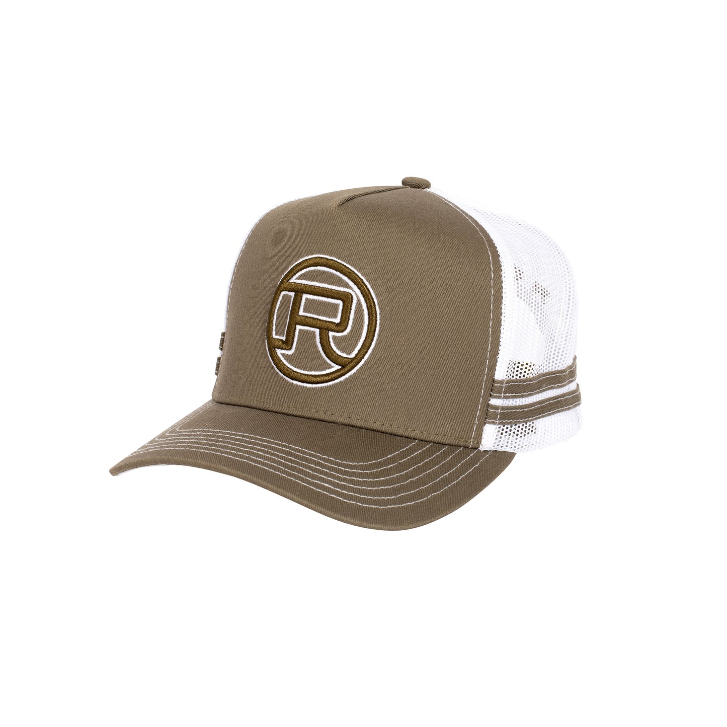 ROPER - TRUCKER CAP LOGO - KHAKI