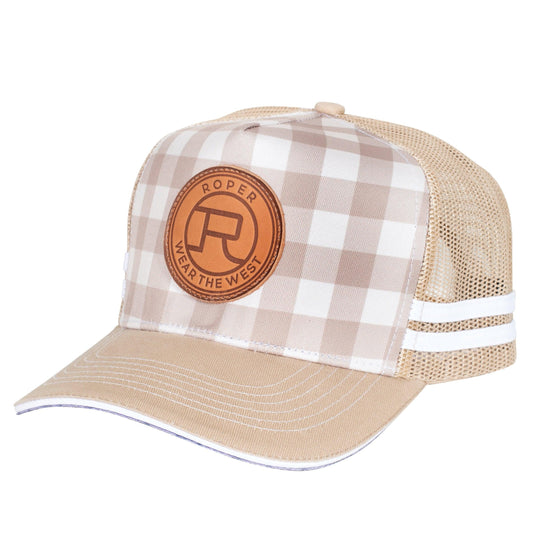 ROPER - TRUCKER CAP MINI - FAWN/STONE - City and Country