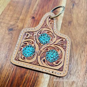 Bushfire Road - TOOLED KEY RING - G - City N Country
