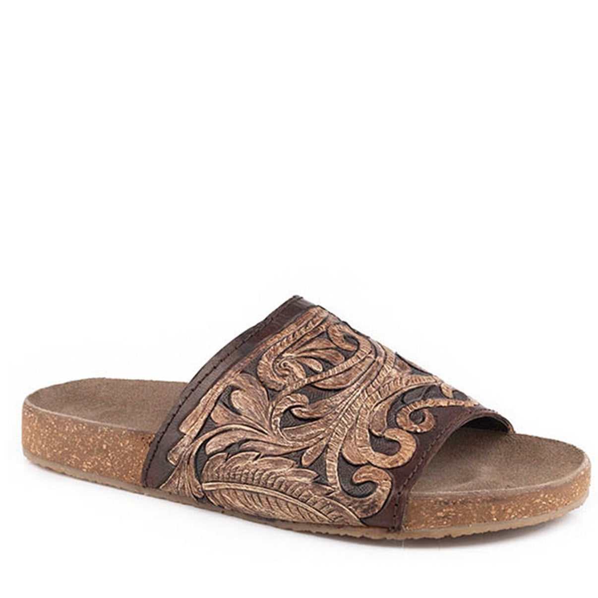 ROPER - DESTINY WOMENS - CREAM/BROWN TOLLED - City N Country