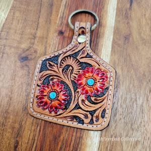Bushfire Road - TOOLED KEY RINGS - D - City N Country