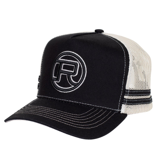 ROPER - TRUCKER CAP - LOGO BLACK - City N Country