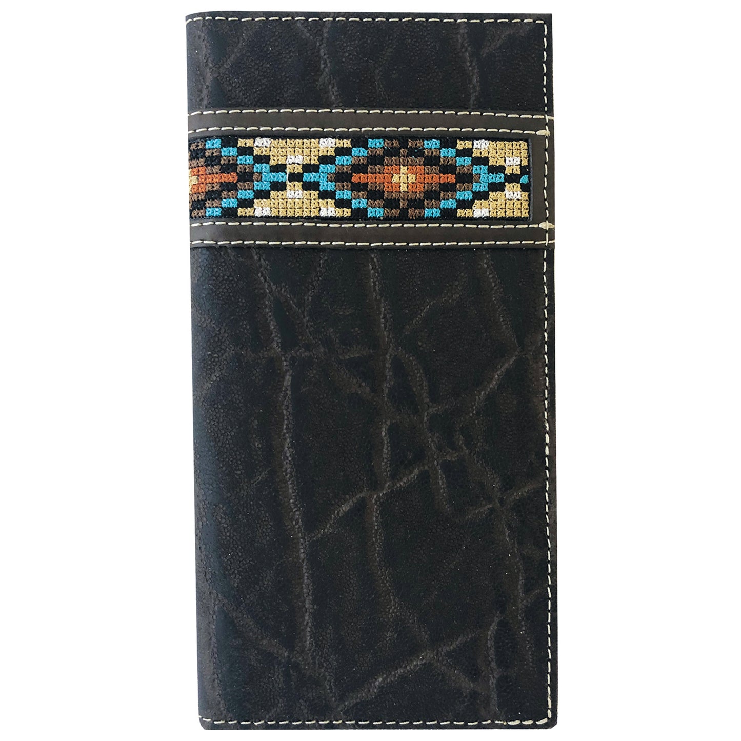 ROPER WALLET - RODEO AZTEC BROWN