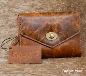 Bushfire Road - MINI LEATHER WALLET TAN - City N Country