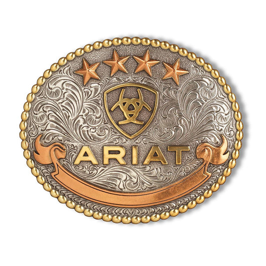 ARIAT - OVAL BEADED EDGE - BUCKLE - City N Country